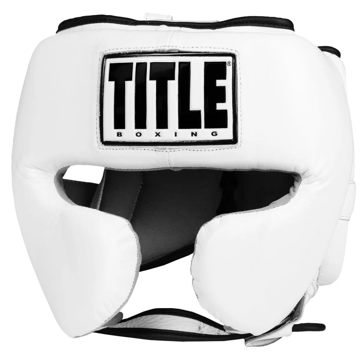 TITLE Boxing Leather Sparring Headgear