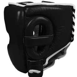 TITLE Boxing Leather Sparring Headgear