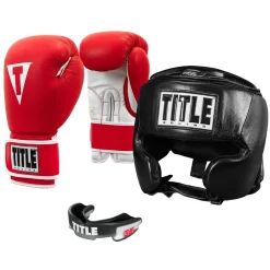 TITLE Boxing Leather Sparring Bundle