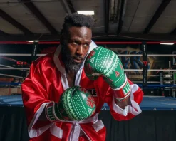 TITLE Boxing Limited Edition Deck The Halls Bag Boxing Gloves