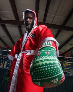 TITLE Boxing Limited Edition Deck The Halls Bag Boxing Gloves
