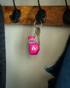 TITLE Boxing Molded Glove Keychain