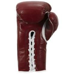 TITLE Boxing Old School Leather Lace-Up Sparring Boxing Gloves
