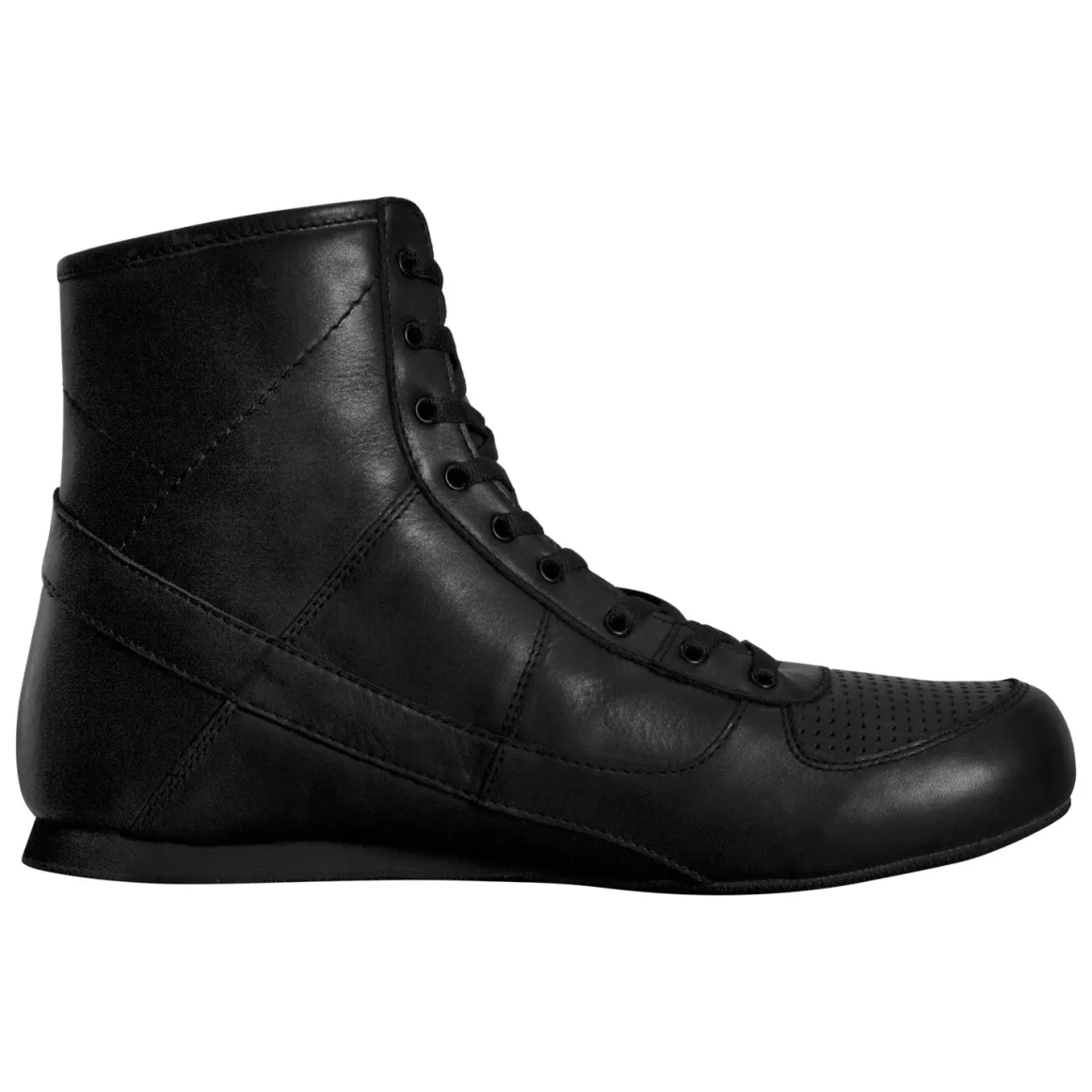 TITLE Boxing Old School Leather Boxing Shoes