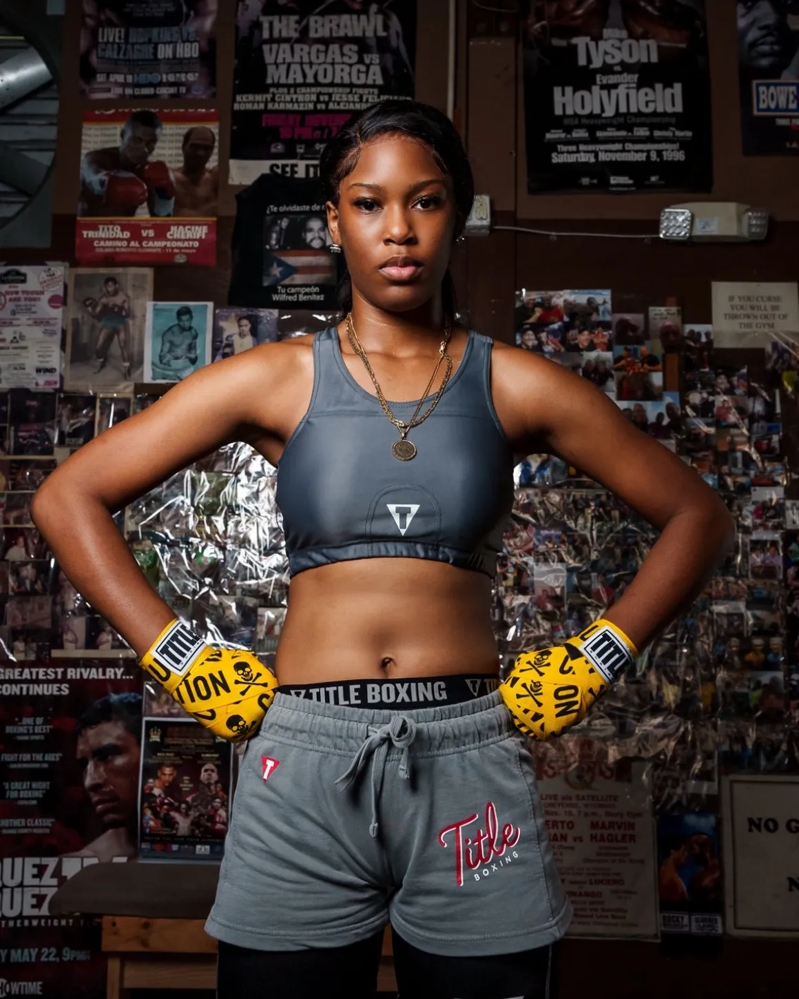 TITLE BOXING PRO COMPRESSION ASCENT SPORTS BRA