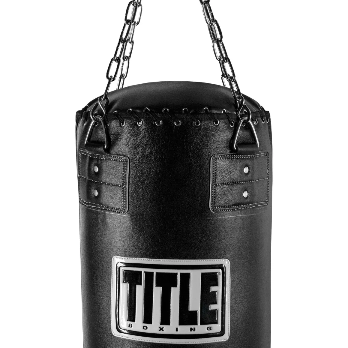 TITLE Boxing Professional Choice 125lb Leather Heavy Bag