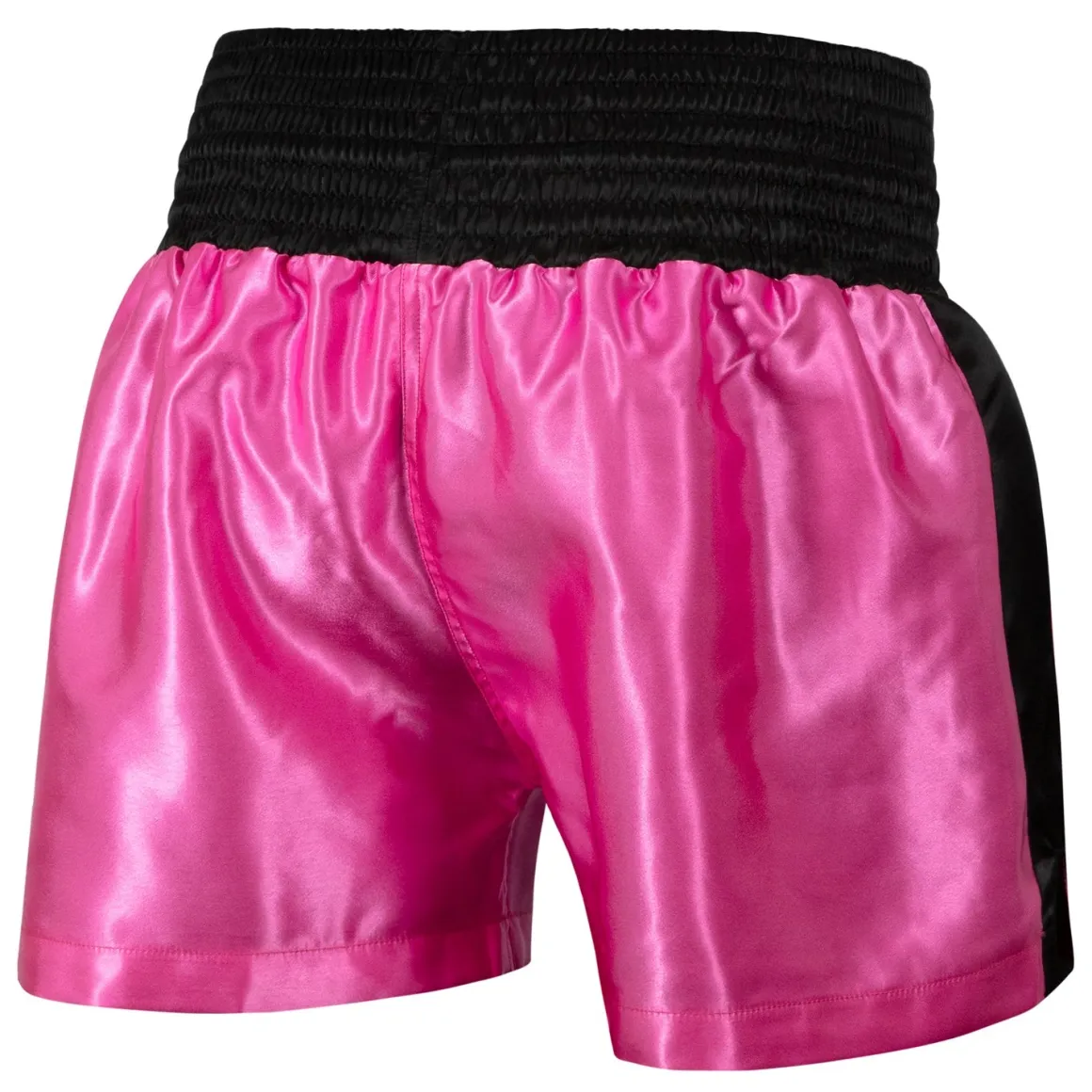 TITLE Boxing Professional Women’s Satin Striped Boxing Trunks