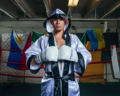TITLE Boxing Pro Full Length Robe 3.0
