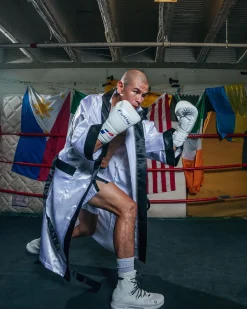 TITLE Boxing Pro Full Length Robe 3.0
