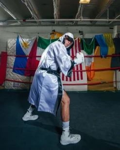 TITLE Boxing Pro Full Length Robe 3.0