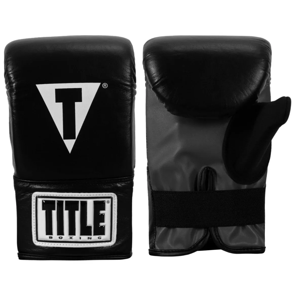 TITLE Boxing Pro Leather Bag Mitts 3.0