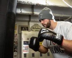 TITLE Boxing Pro Leather Speed Bag Gloves 3.0