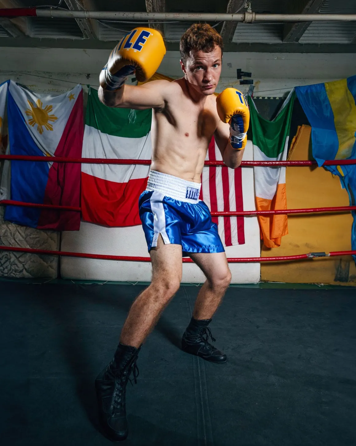 TITLE Boxing Pro Traditional Cut Trunks