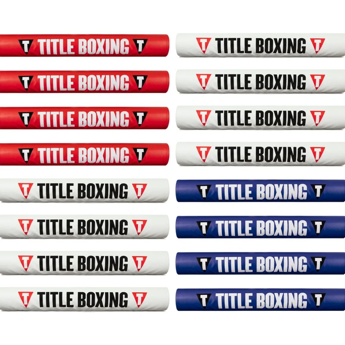 TITLE Boxing Ring Turnbuckle Covers – V3 (Set of 16)