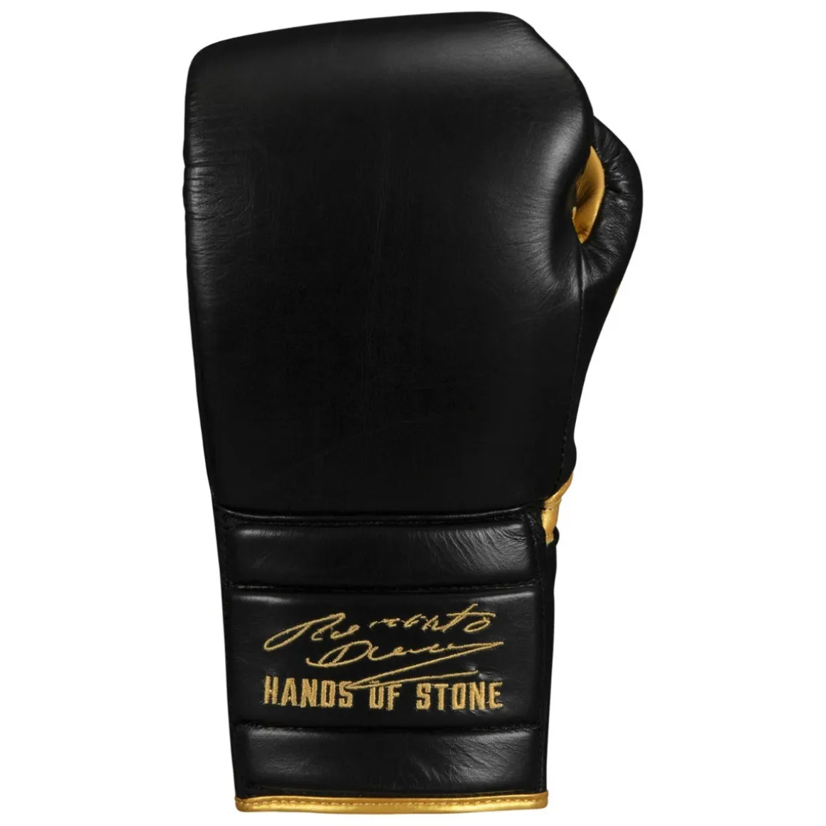 TITLE Boxing Roberto Duran Leather Sparring Boxing Gloves