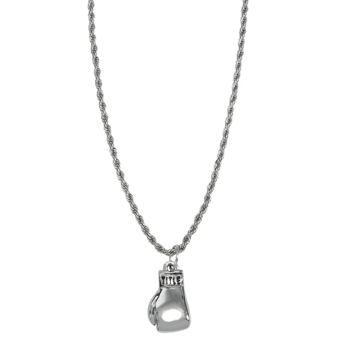 TITLE Boxing Single Glove Necklace