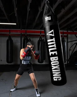 TITLE Boxing Synthetic Heavy Bag