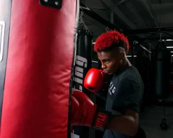 TITLE Boxing Synthetic Leather Heavy Bag - Unfilled