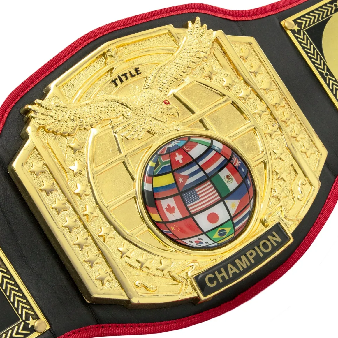 TITLE Boxing Triple Platinum Title Belt