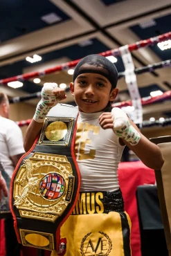 TITLE Boxing Triple Platinum Title Belt