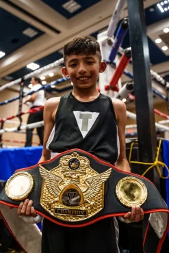TITLE Boxing Triumphant Wings of Victory Belt