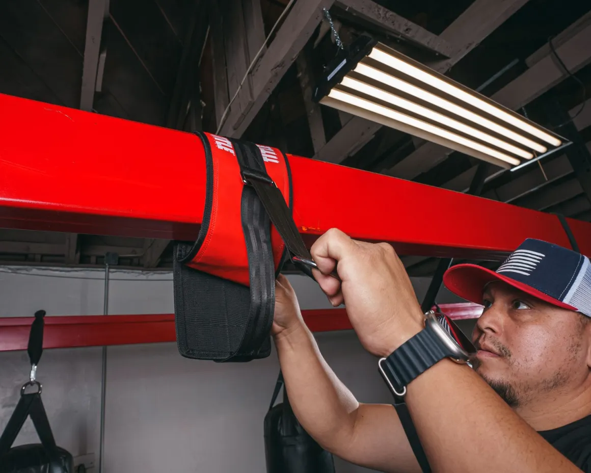 TITLE Boxing Universal Heavy Bag Hanger