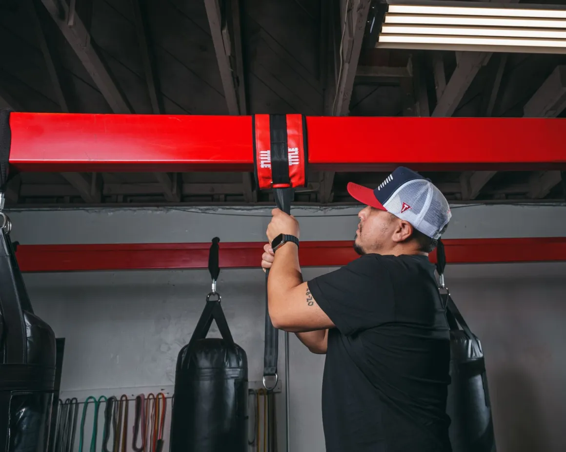 TITLE Boxing Universal Heavy Bag Hanger