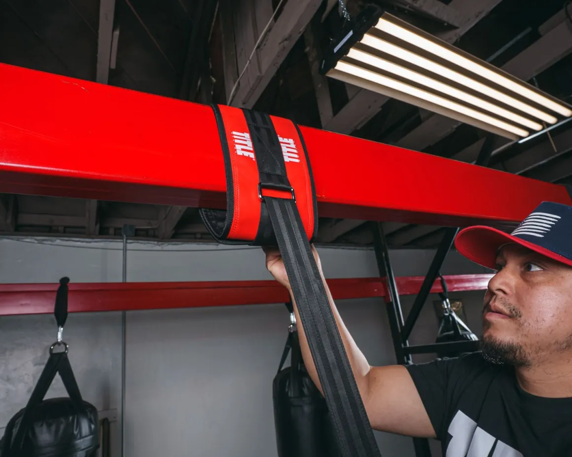 TITLE Boxing Universal Heavy Bag Hanger