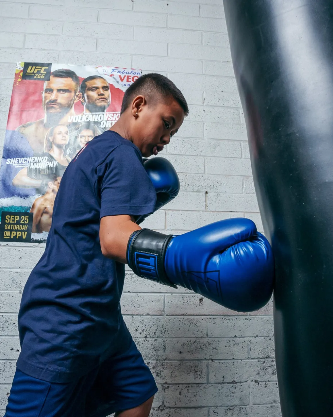 TITLE Boxing Vegan Fitness Bag Gloves