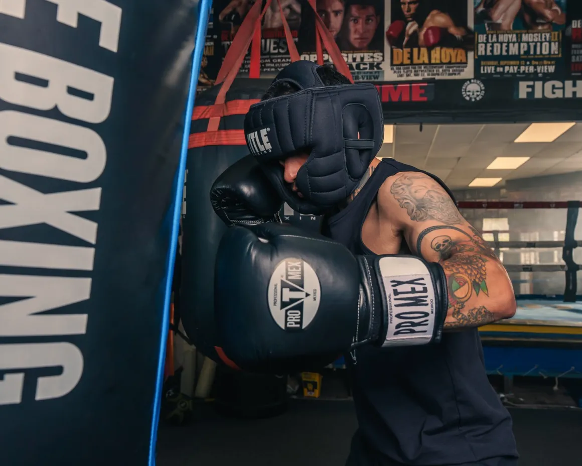 TITLE Boxing Weighted Headgear