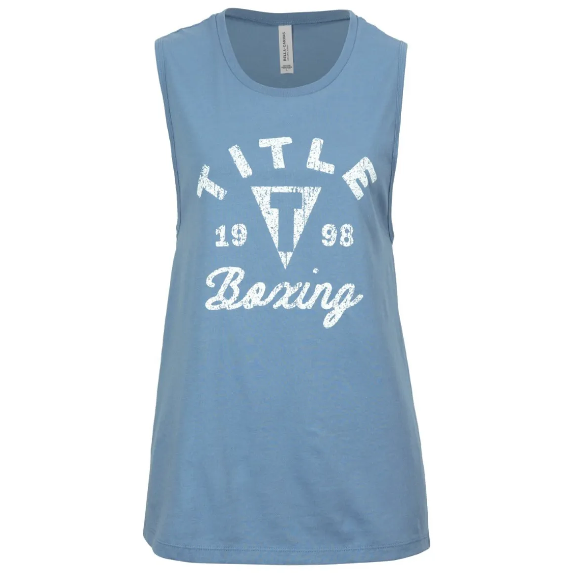 TITLE Boxing Women's Distressed Label Muscle Tank
