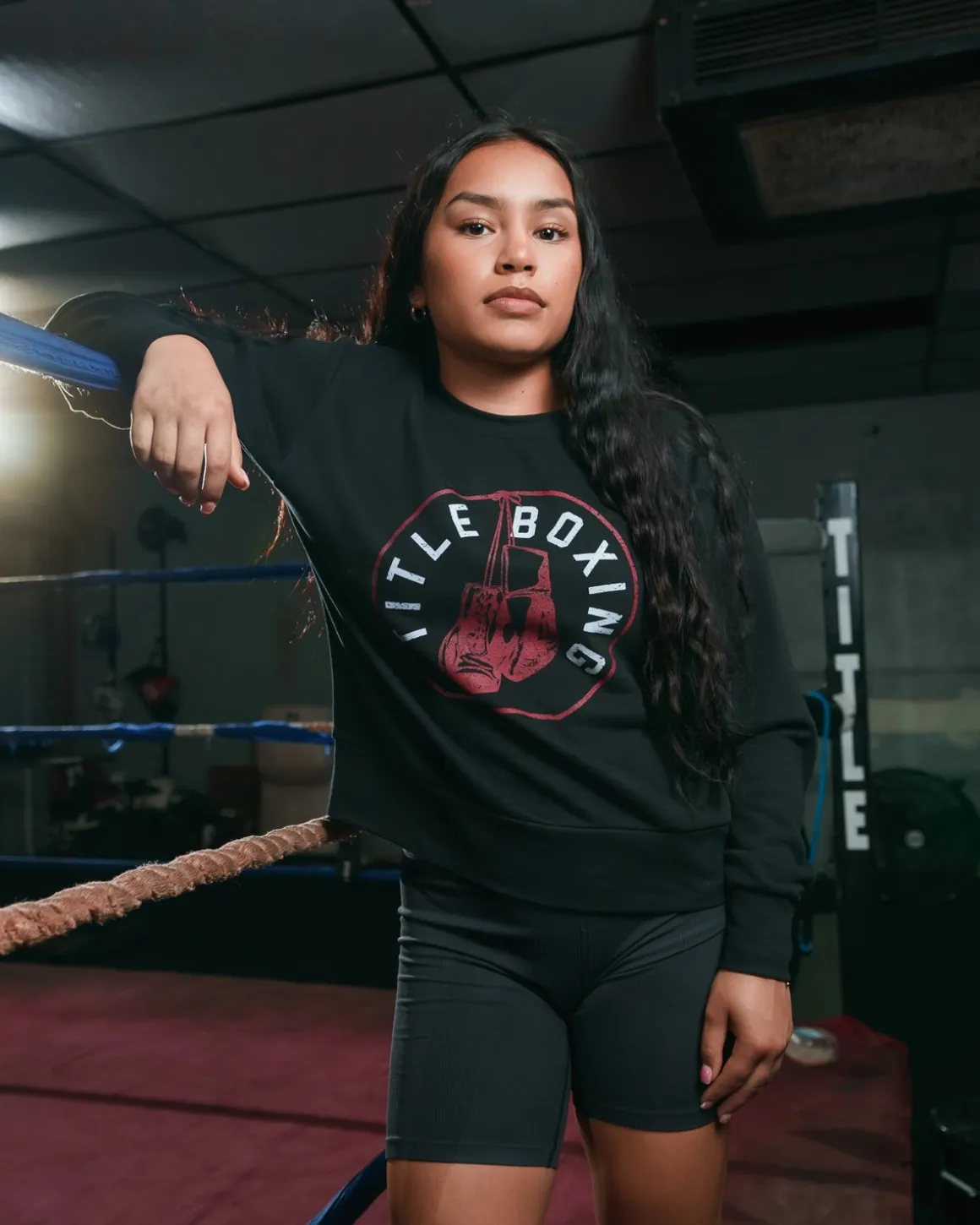 TITLE Boxing Women's Signal Crewneck Sweatshirt