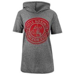 TITLE Boxing Women's Vintage Short Sleeve Hooded Tee