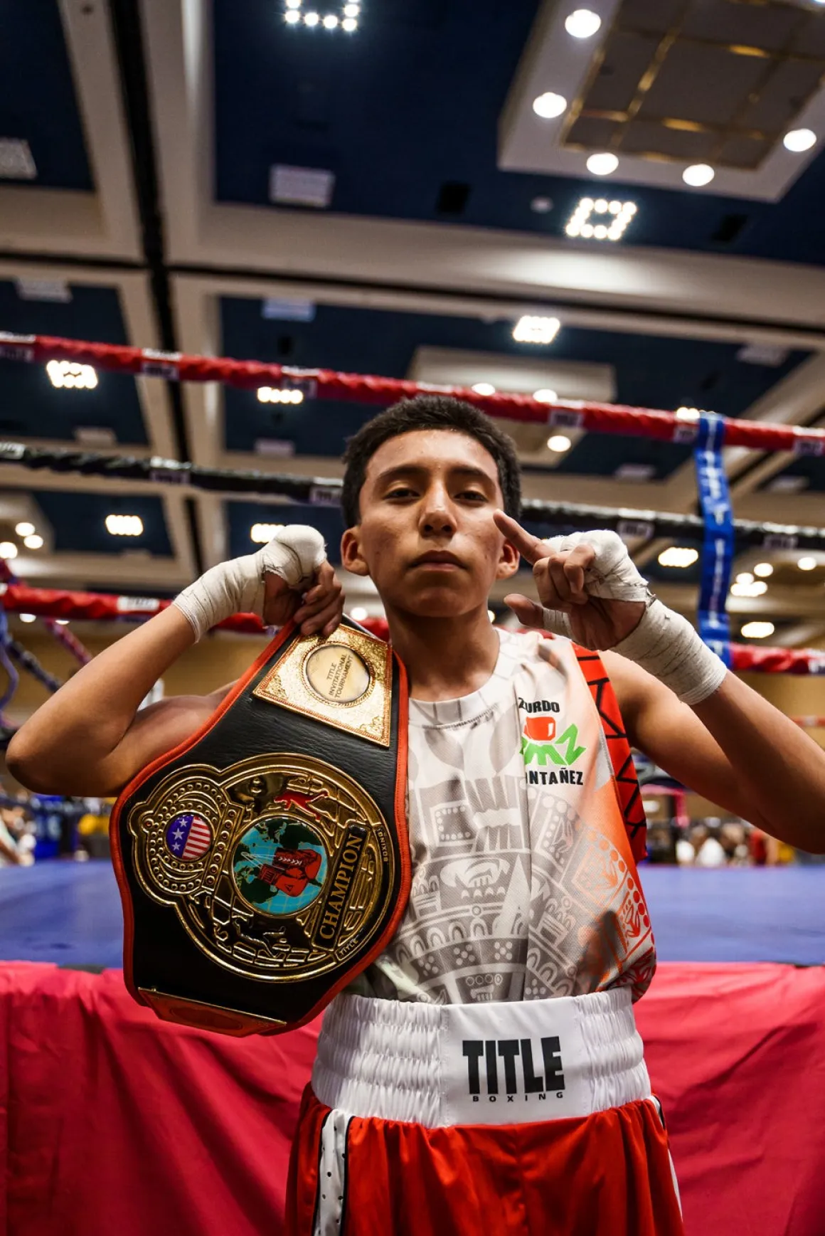 TITLE Boxing World Championship Title Belt