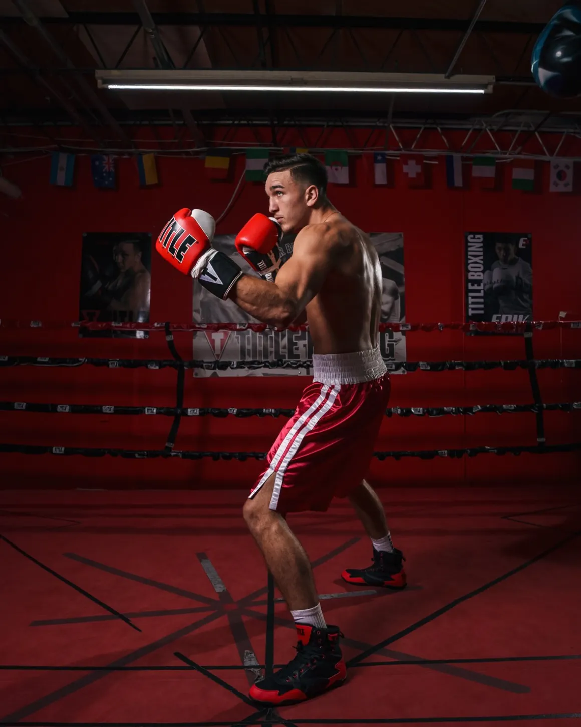 TITLE Charged Boxing Shoes