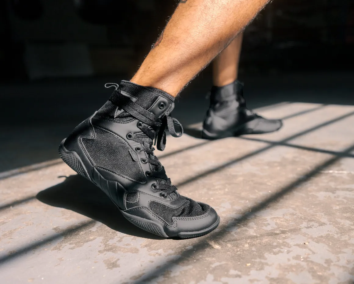 TITLE Charged Boxing Shoes
