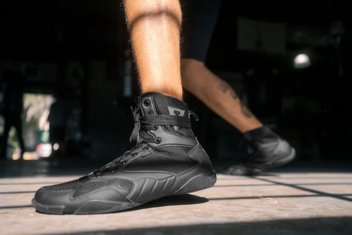 TITLE Charged Boxing Shoes