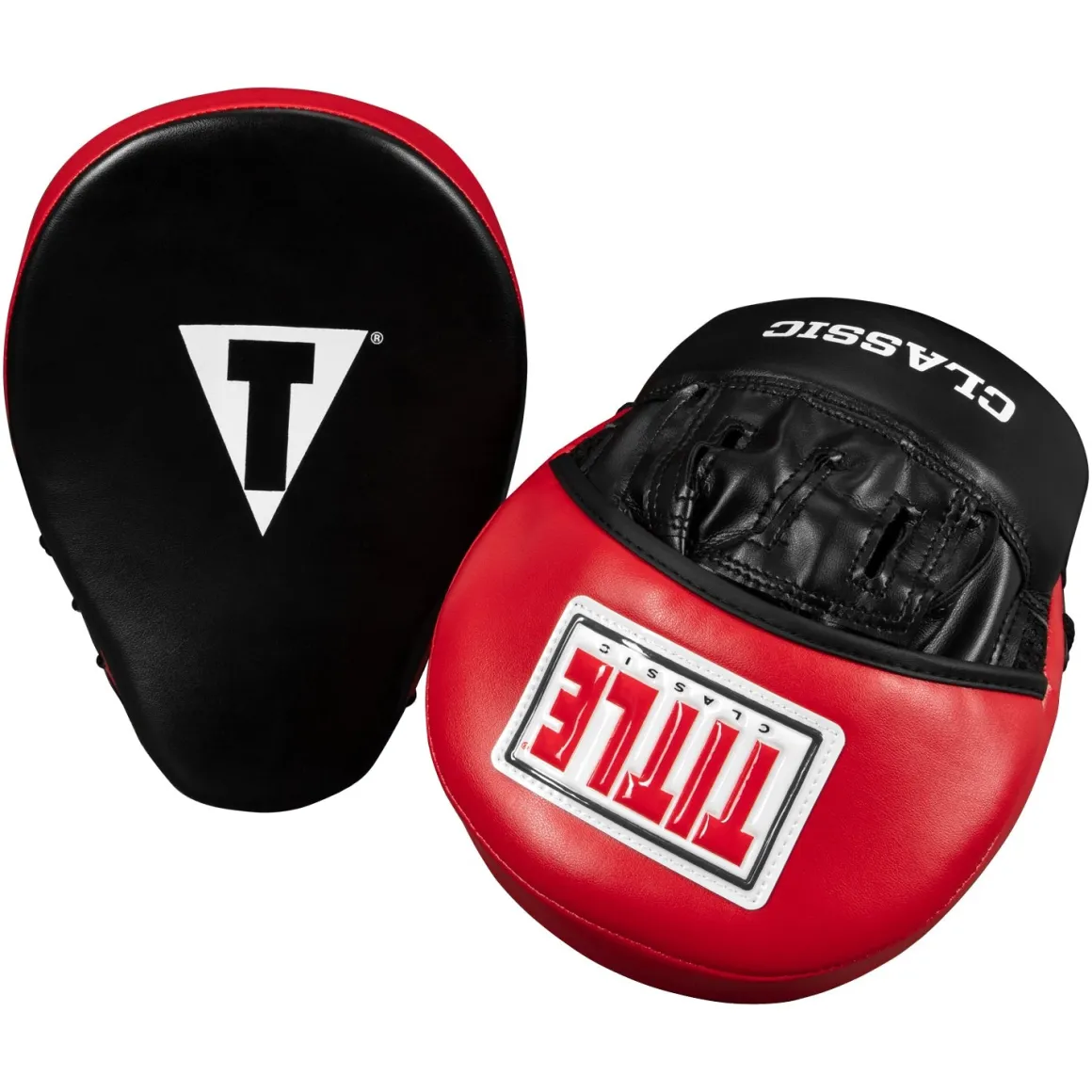 TITLE Classic Adult & Youth Boxing Gloves + Mitts Training Bundle