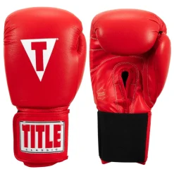 TITLE Classic Leather Elastic Training Boxing Gloves 2.0