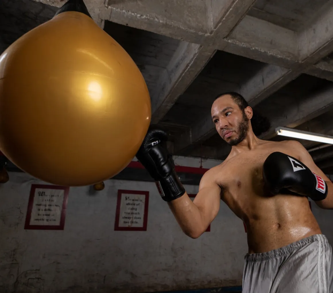TITLE Classic Leather Elastic Training Boxing Gloves 2.0