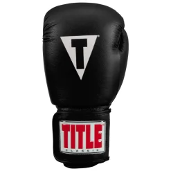 TITLE Classic Leather Elastic Training Boxing Gloves 2.0