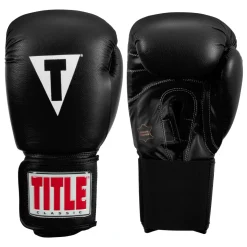 TITLE Classic Leather Elastic Training Boxing Gloves 2.0