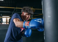 TITLE Classic Leather Lace Training Boxing Gloves 2.0