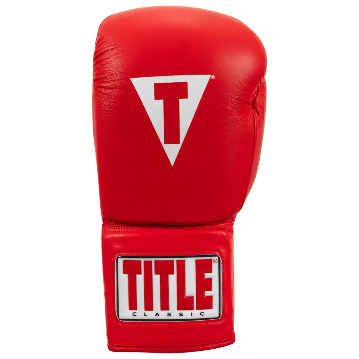 TITLE Classic Leather Lace Training Boxing Gloves 2.0