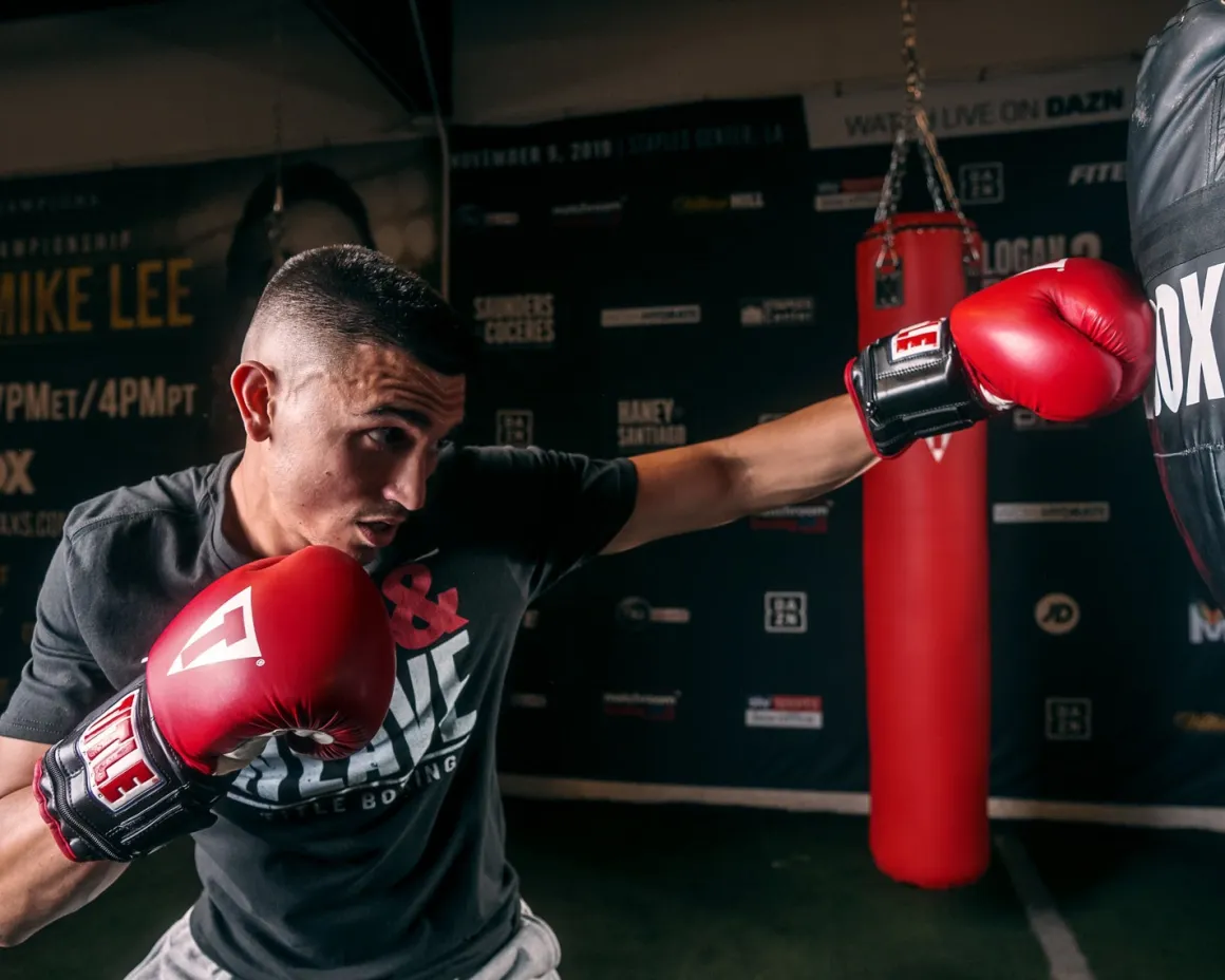 TITLE Classic Power Weight Bag Boxing Gloves