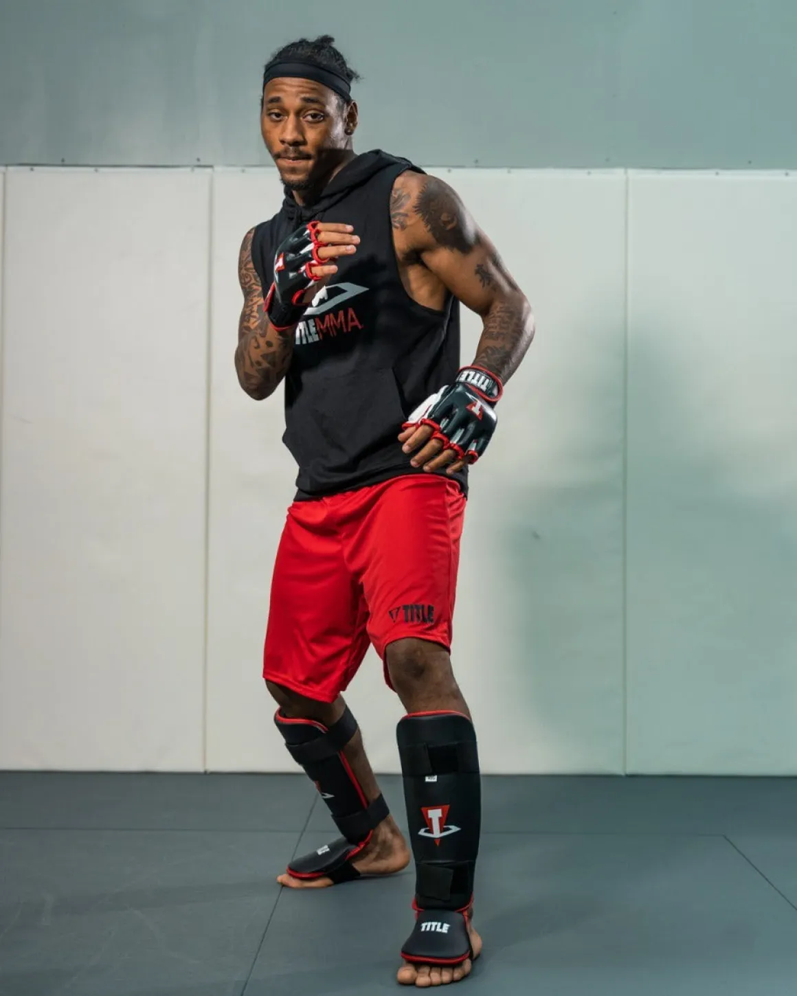 TITLE Conflict MMA Stand Up Shin Guards
