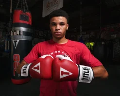 TITLE GEL World Elastic Training Gloves