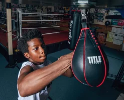 TITLE Gyro Balanced Leather Speed Bag