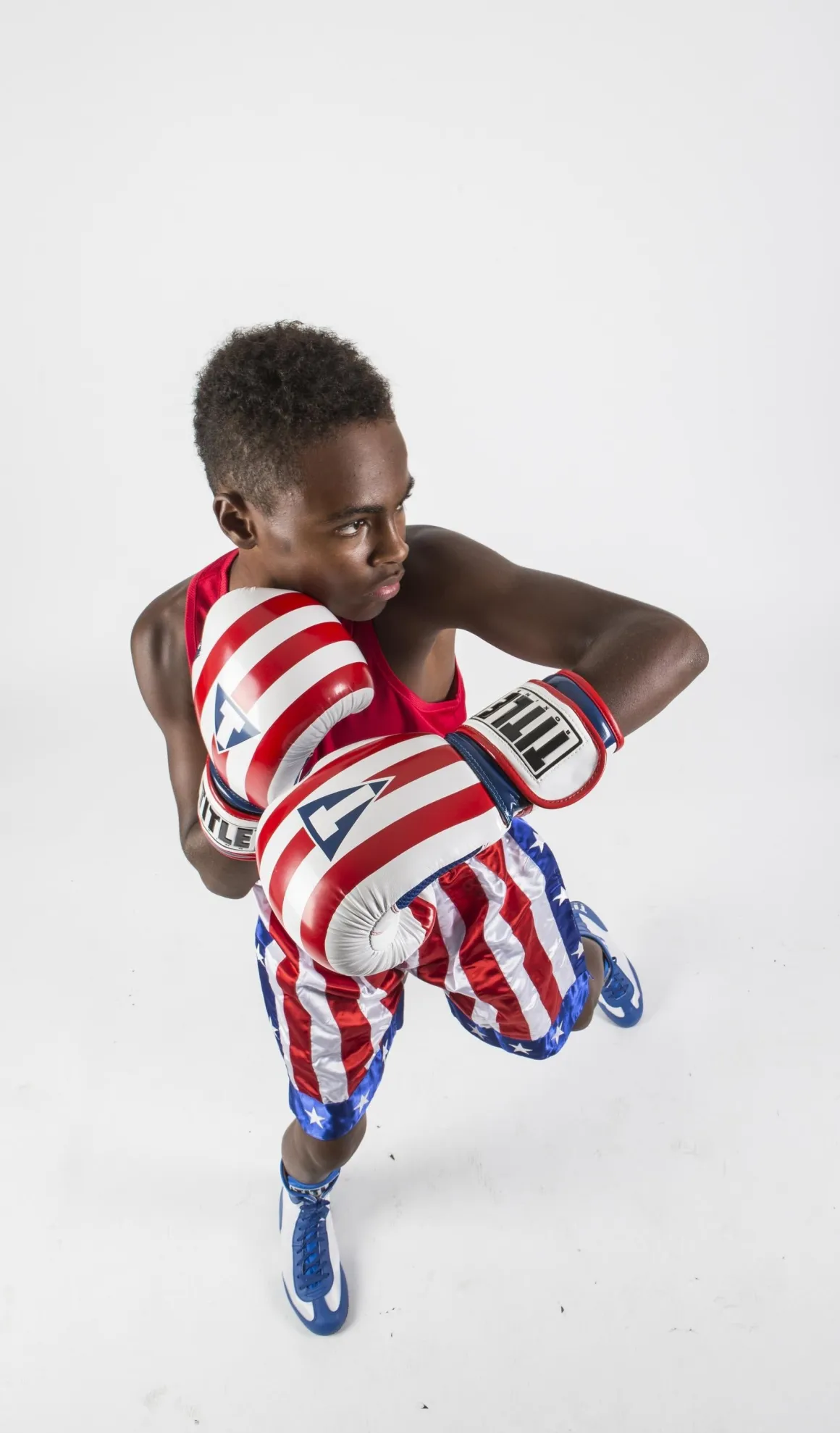 TITLE Infused Foam Combat USA Training Gloves