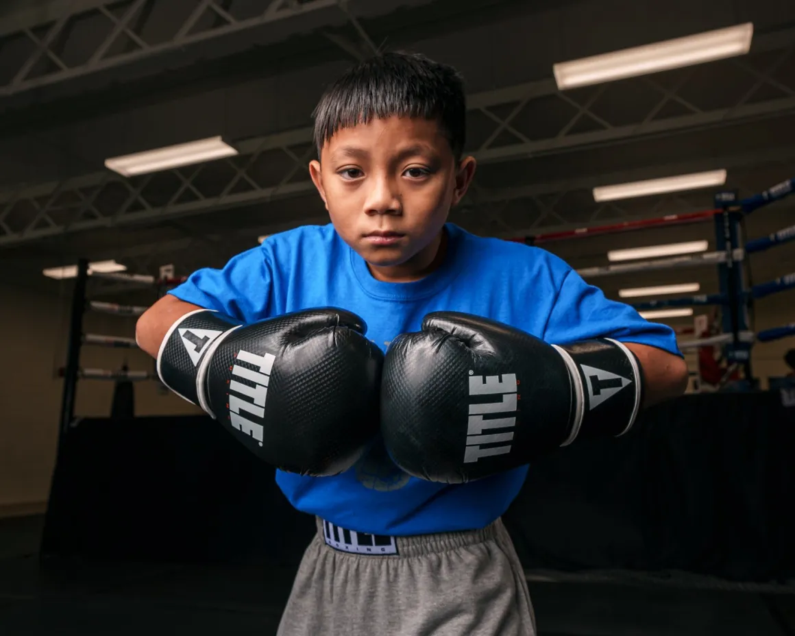 TITLE Instinct Fitness Boxing Gloves